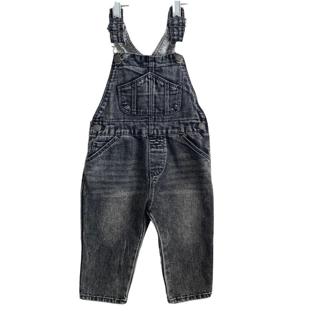 Zara Overalls Kids 9-12 Months Black
